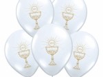 Balony 14" IHS, Pastel White, 10szt.