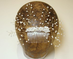 grzebyk Astrid - złoty