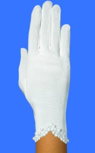 Rękawiczki  komunijne  KB51mini