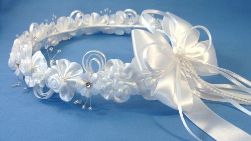 Wianek Agatka , wariant SREBRNE KORALIKI